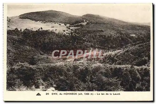 Cartes postales Environs du Hohneck Le lac de la Lauch