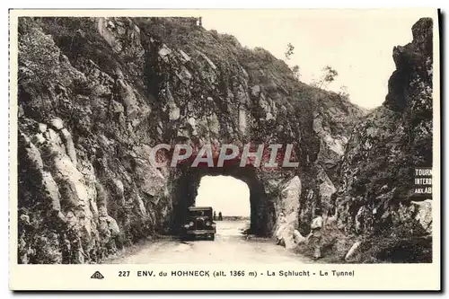 Cartes postales Env de Hohneck La Schlucht Le Tunnel