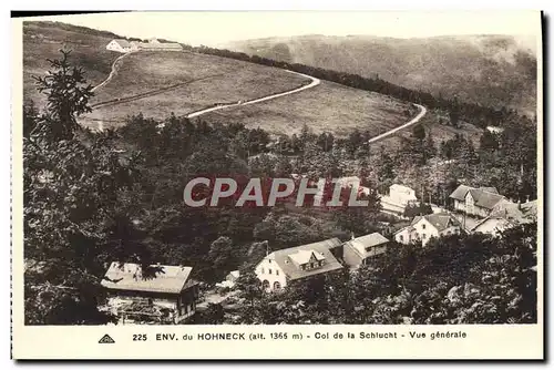 Cartes postales Environs du Hohneck Col de la Schlucht Vue generale