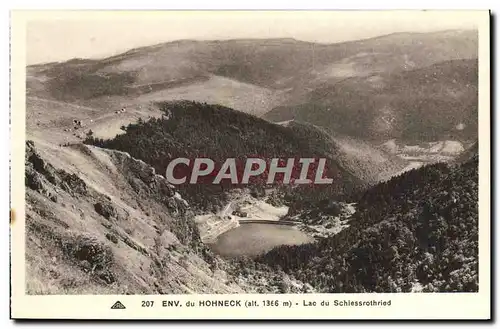 Cartes postales Environs du Hohneck Lac Du Schiessrothried