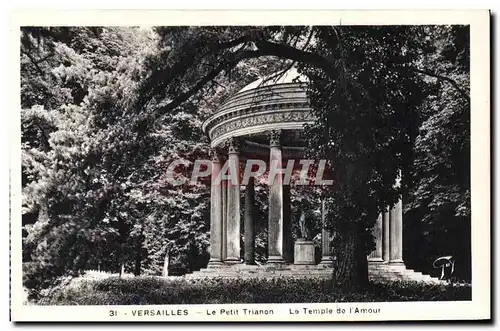 Cartes postales Versailles Le Petit Trianon Le Temple De I'Amour