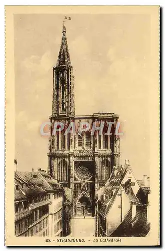 Cartes postales Strasbourg La Cathedrale