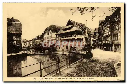 Cartes postales Strasbourg Les Tanneries du Bain Aux Plantes