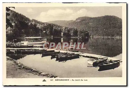 Ansichtskarte AK Gerardmer Au Bord du Lac