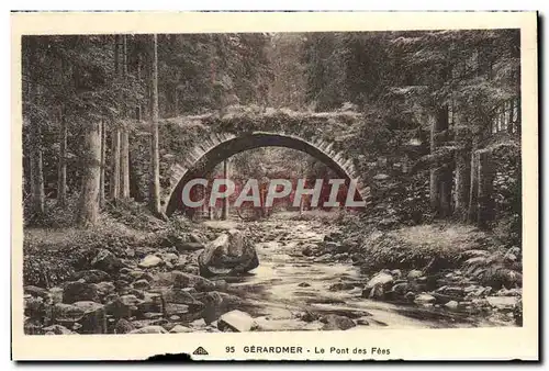 Cartes postales Gerardmer Le Pont des Fees