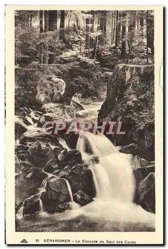 Ansichtskarte AK Gerardmer La Cascade du Saut des Cuves