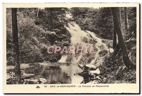 Cartes postales Gerardmer La cascade de Retournemer