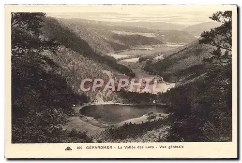 Cartes postales Gerardmer La Vallee des Lacs Vue generale