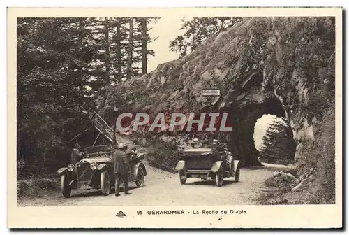 Cartes postales Gerardmer La Roche du Diable Automobile