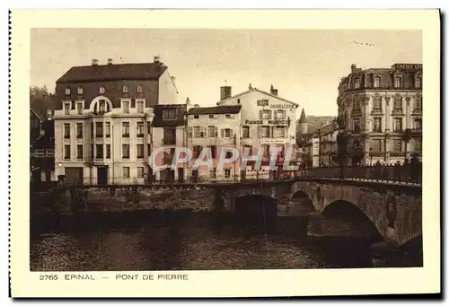 Ansichtskarte AK Epinal Pont De Pierre