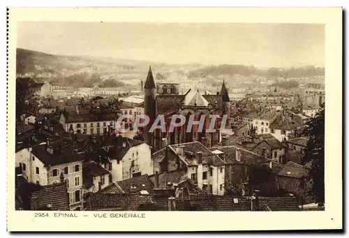 Cartes postales Epinal Vue Generale