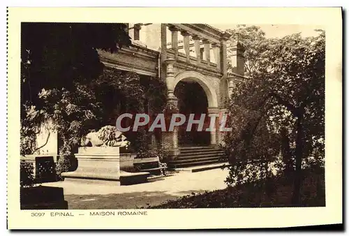 Cartes postales Epinal Maison Romaine Lion