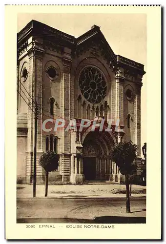 Ansichtskarte AK Epinal Eglise Notre Dame