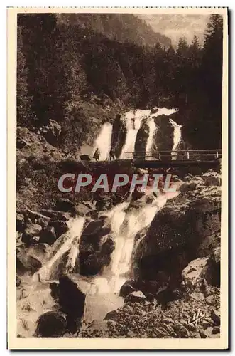 Cartes postales Cauterets Cascade du Lutaour