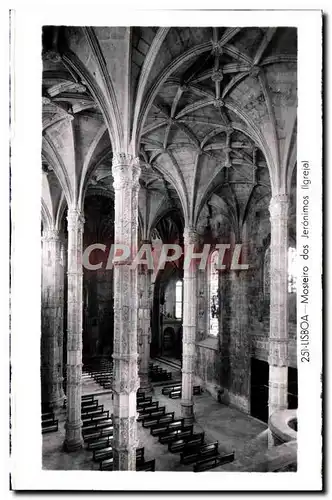 Ansichtskarte AK Lisboa Masteiro dos Jeronimos Igreja