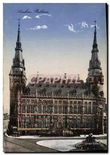 Cartes postales Aachen Rathaus