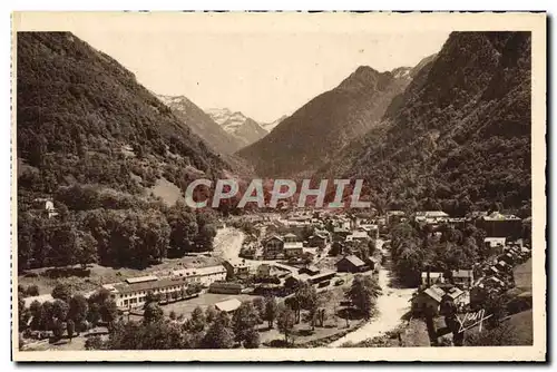 Cartes postales Cauterets Vue Generale Prise du Mamelon Vert