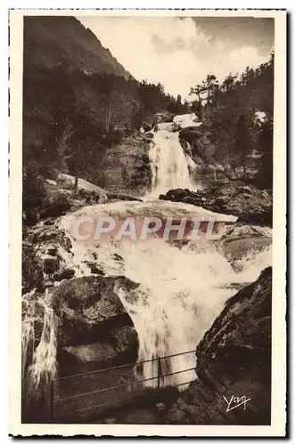 Cartes postales Cauterets Cascade du Pont d&#39Espagne