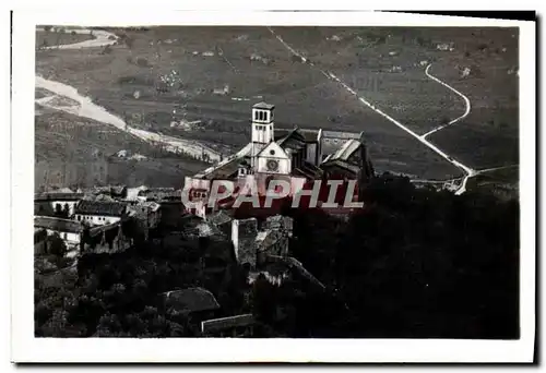 Cartes postales moderne Assisi La Basilica di Francesco Dalla Rocca