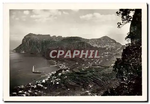 Cartes postales moderne Capri Panorama de Cetrella