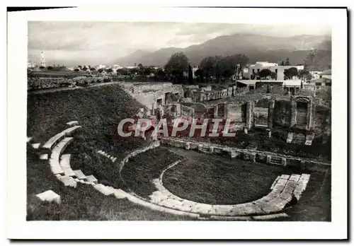 Moderne Karte Pompei Teatro tragico