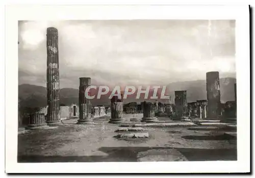 Moderne Karte Pompei Foro e Tempio di Giove