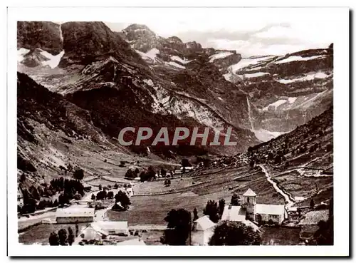 MODERN CARD Gavarnie View