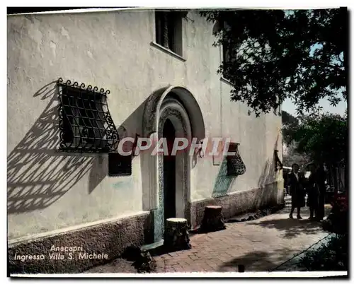 Cartes postales moderne Capri Ingresso Villa S Michele