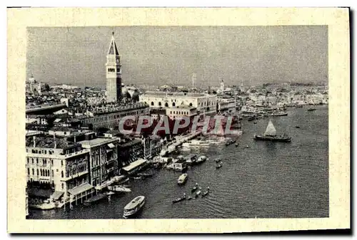 Moderne Karte Venezia Chiesa Grande Visto dall alto