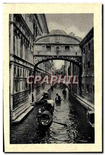 Moderne Karte Venezia Ponte dei Sospiri