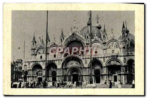 Cartes postales moderne Venezia Plazza e Chiesa di S Marco