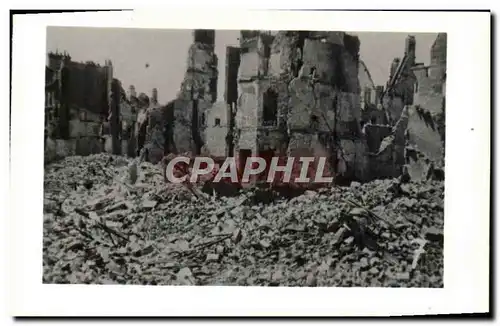 Cartes postales moderne Caen Ville martyre Militaria 1944