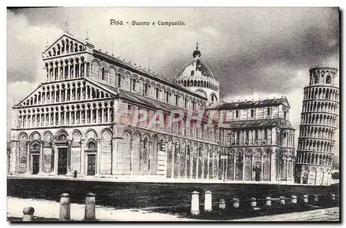 Cartes postales Pisa Duomo e Campanile