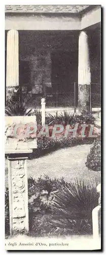 Cartes postales Pompei Casa degli AMorini d&#39Oro particolare