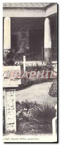 Cartes postales Pompei Casa degli AMorini d'Oro particolare