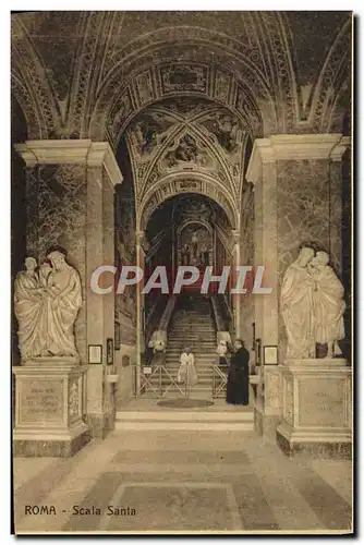 Cartes postales Roma Scala Santa