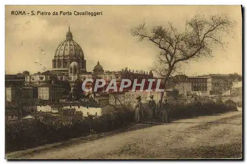 Cartes postales Roma S Pietro da Porta Cavalleggeri