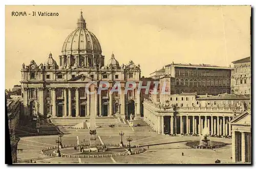 Cartes postales Roma Il Vaticano