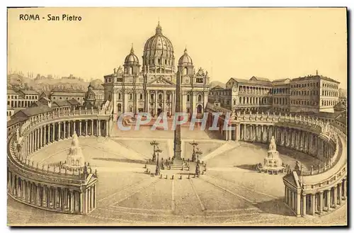 Cartes postales Roma San Pietro