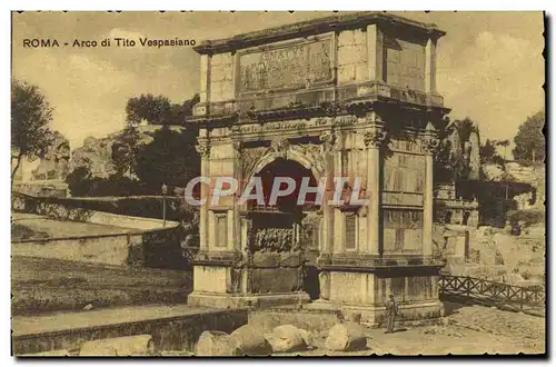 Cartes postales Roma Arco di Tito Vespasiano