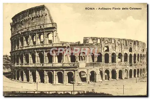 Cartes postales Roma Anfiteatro Falvio detto Colosseo