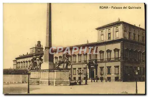 Cartes postales Roma Paiazzo del Quirinale