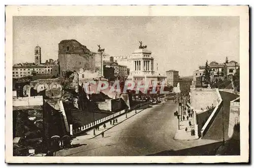 Cartes postales Roma Via dell Impero dalla Basilica di Costantino