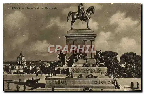 Ansichtskarte AK Roma Monumento a Garibaldi