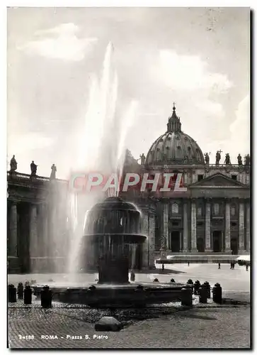 Cartes postales moderne Roma Piazza S Pietro