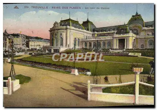 Cartes postales Trouville Reine des Plages Un coin du Casino