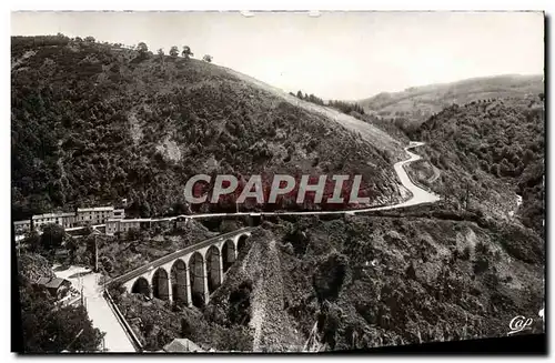 Cartes postales moderne Thiers La route de Lyon dans les Gorges de la Durolle