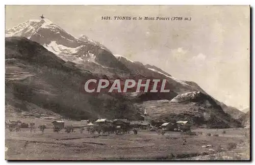 Cartes postales Tignes et le Mont Pourri