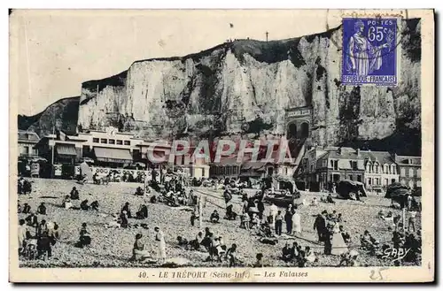 Cartes postales Le Treport Les Falaises