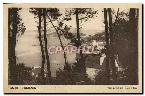 Ansichtskarte AK Treboul Vue prise du Bois d&#39lsis